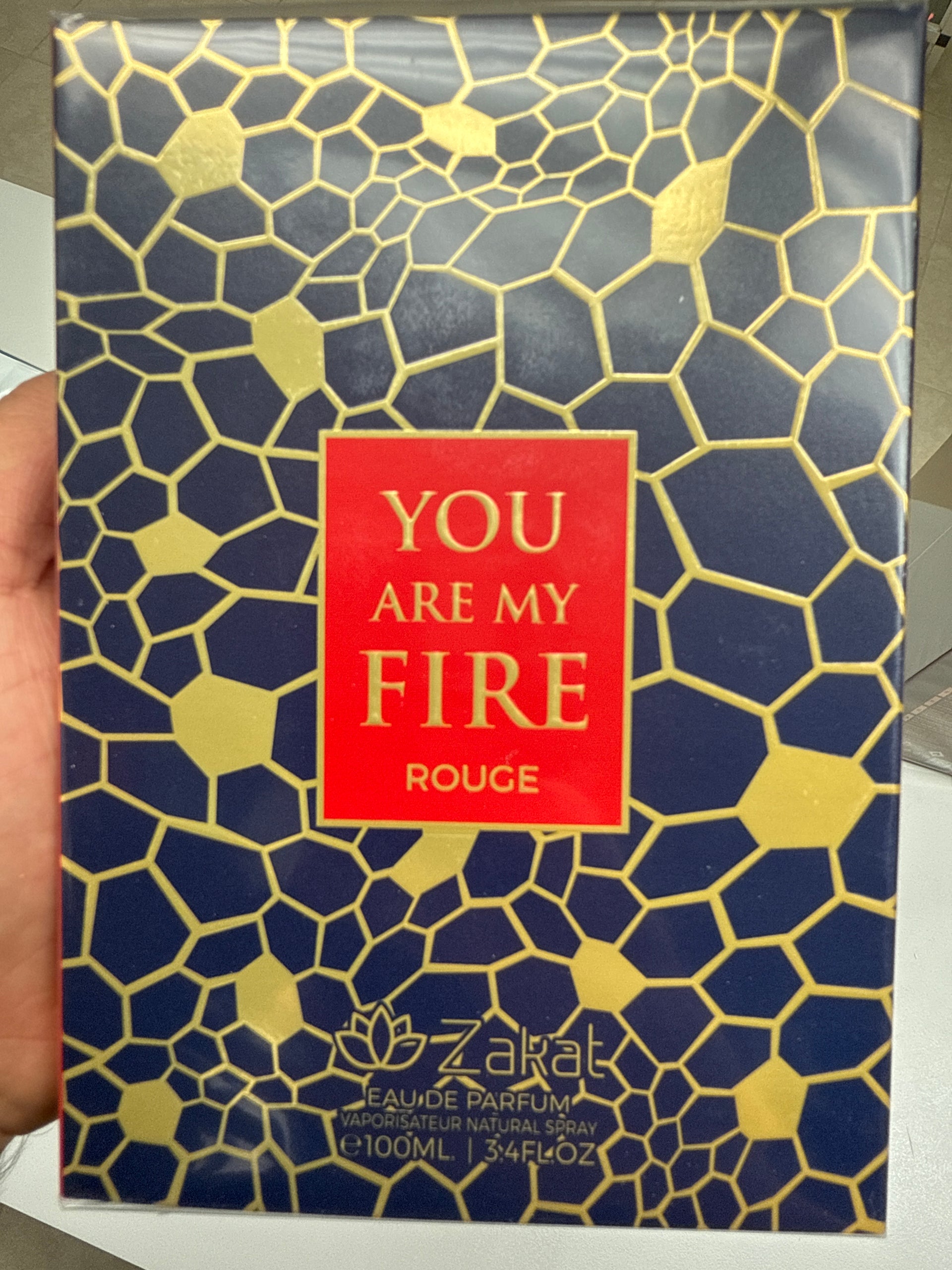 YOU ARE MY FIRE ROUGE