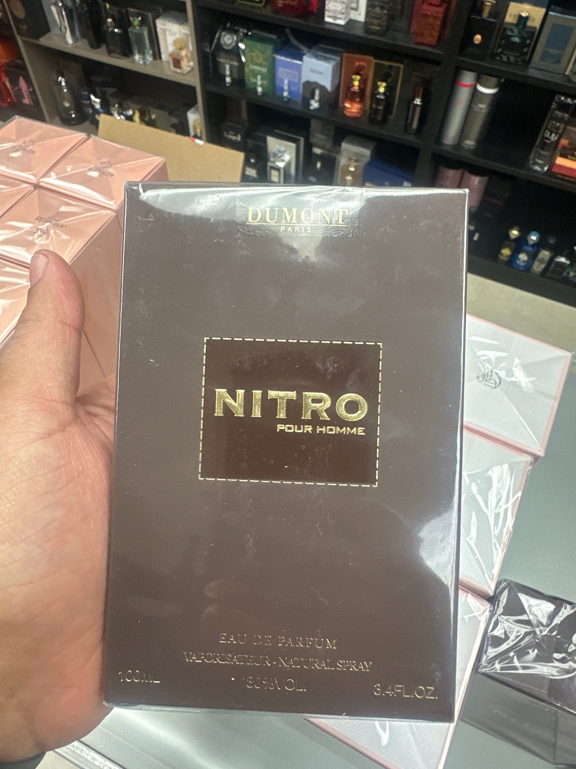 NITRO POUR HOMME (MARRÓN)